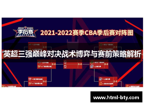 英超三强巅峰对决战术博弈与赛前策略解析