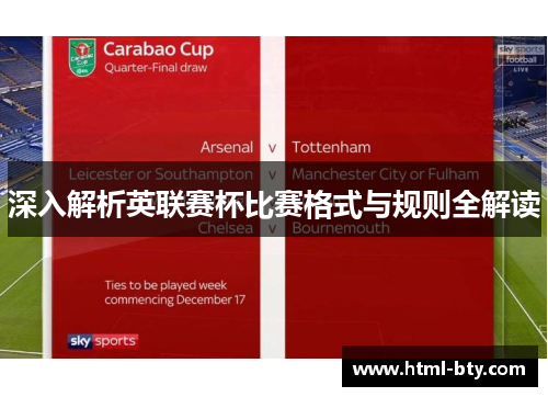 深入解析英联赛杯比赛格式与规则全解读 深入解析英联赛杯比赛格式与规则全解读